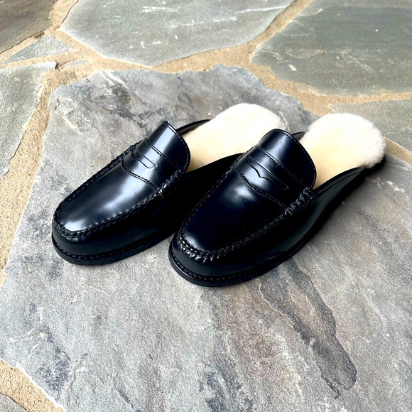 New🌟G.H. Bass Wynn Shearling Mules - Picture 4 of 6